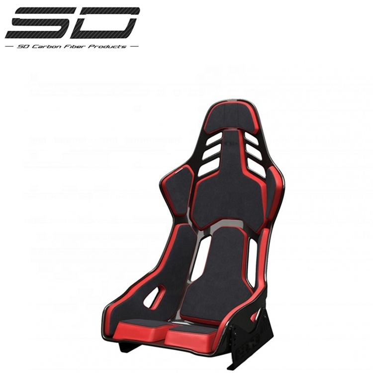 Carbon fiber Recaro style car racing seats for luxury super fast cars