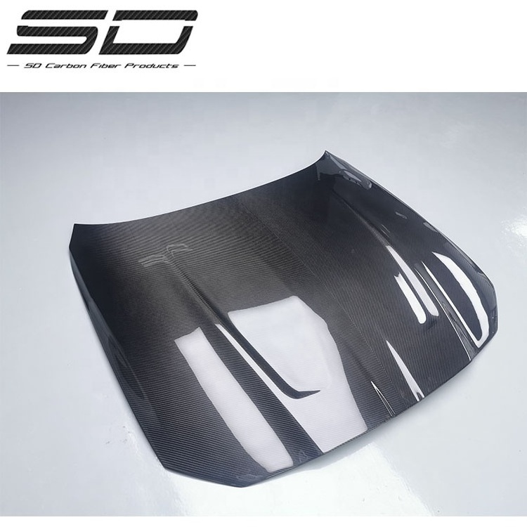 CSL Style Full Dry Carbon Fiber Hood For BMW G80 M3 G82 M4 Engine Bonnet