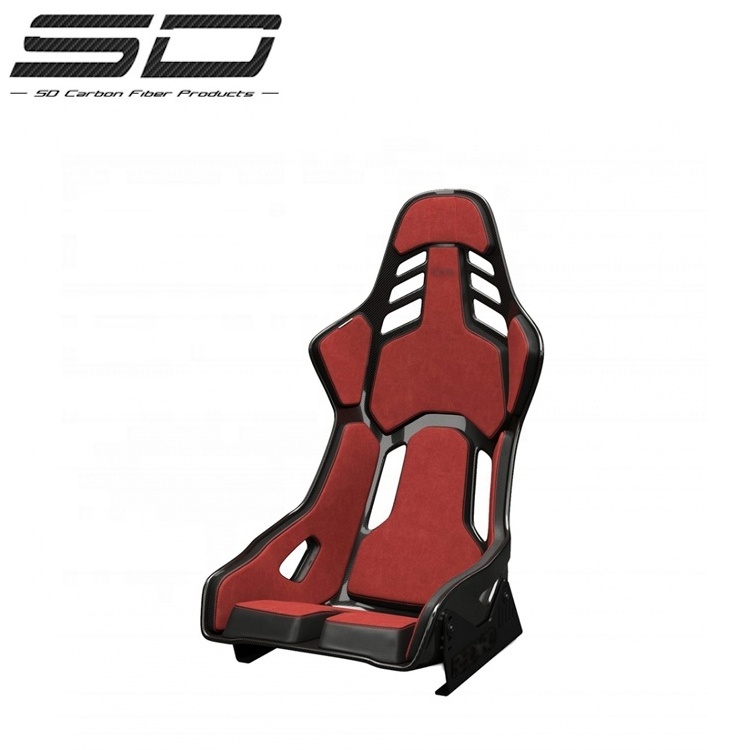 Carbon fiber Recaro style car racing seats for luxury super fast cars