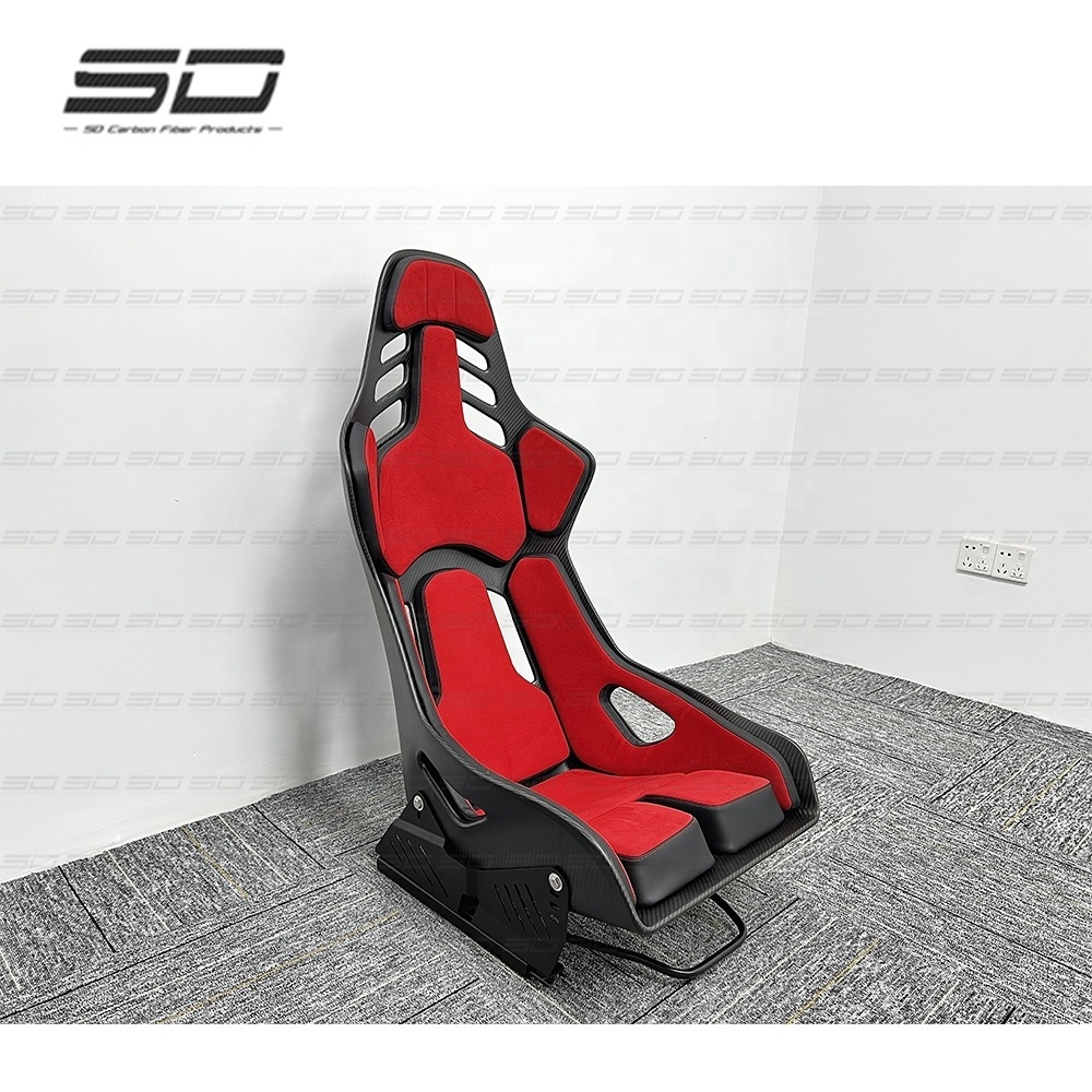 High Quality Dry carbon+alcantara Bucket Seats  Interior Seats  seat For all model sport cars