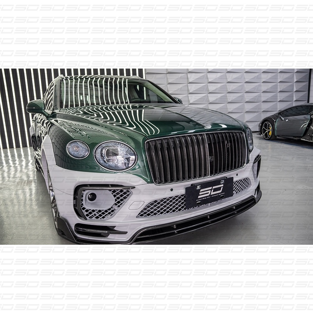 Car Accessories M Style Dry Carbon Fiber Front Bumper Front Lip Front Grill For  Ben tay ga 2023