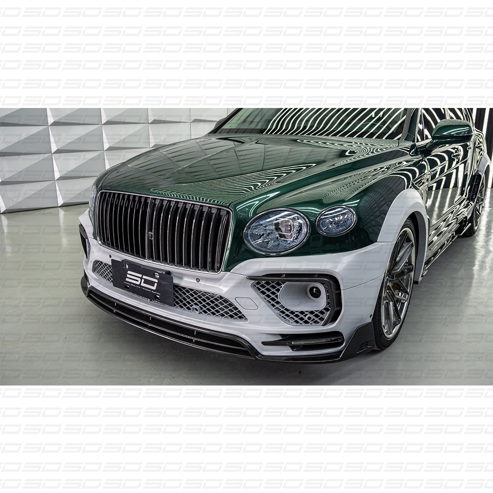 Car Accessories M Style Dry Carbon Fiber Front Bumper Front Lip Front Grill For  Ben tay ga 2023