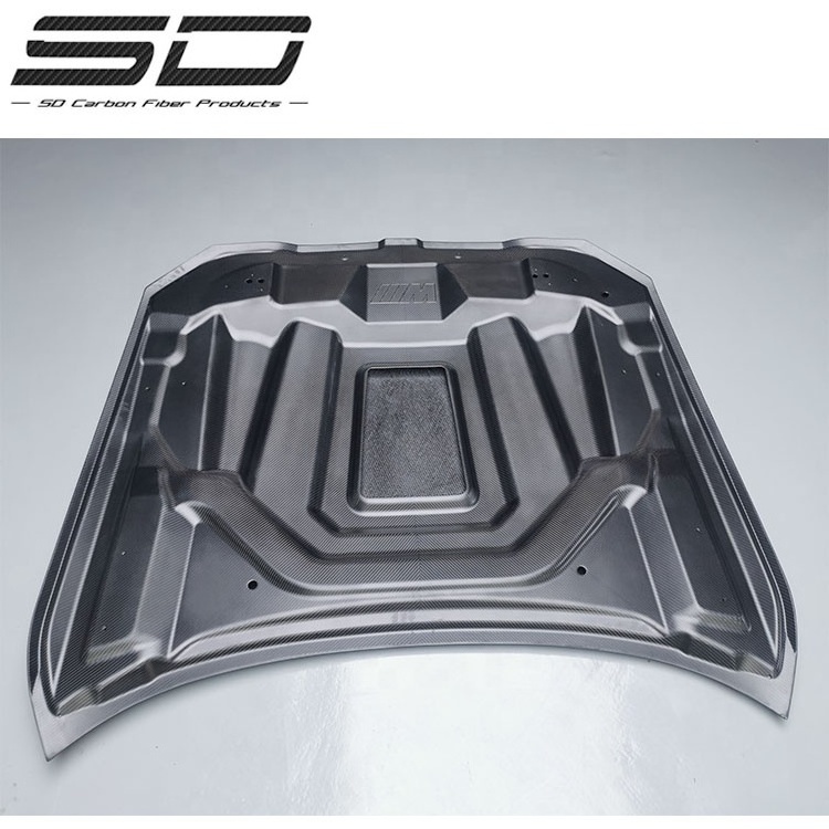 CSL Style Full Dry Carbon Fiber Hood For BMW G80 M3 G82 M4 Engine Bonnet