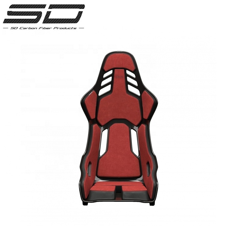 Carbon fiber Recaro style car racing seats for luxury super fast cars