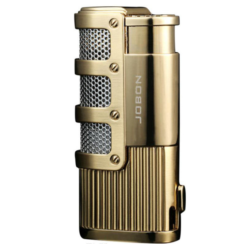 Three Straight Flush Gas Inflatable Cigar Straight Flush Windproof Torch Lighter