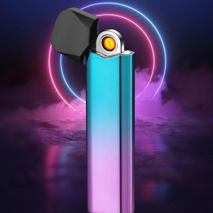 Electric Lighter Plasma Sublimation Usb Charging Arc Lighter Windproof Plasma Cigarette Lighter