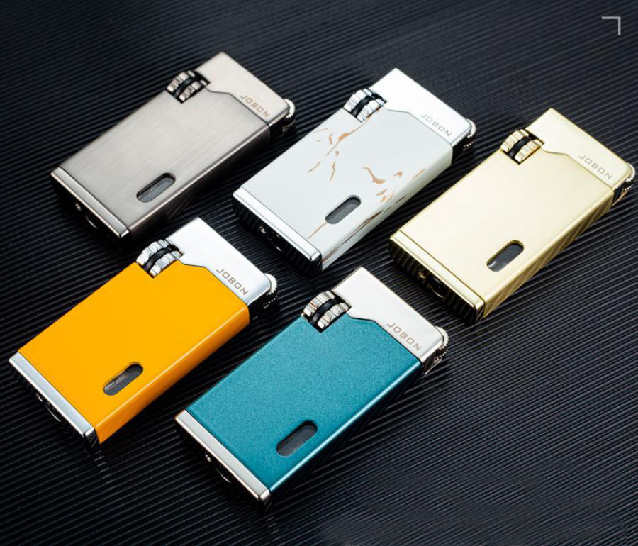 Dual Direct-Flush Windproof Lighter Personalized cigar lighter Gas Lighter