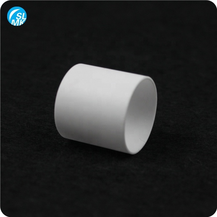 China high pressure alumina ceramic tube insulator porcelain product 95