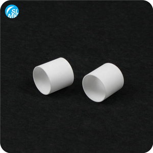 China high pressure alumina ceramic tube insulator porcelain product 95