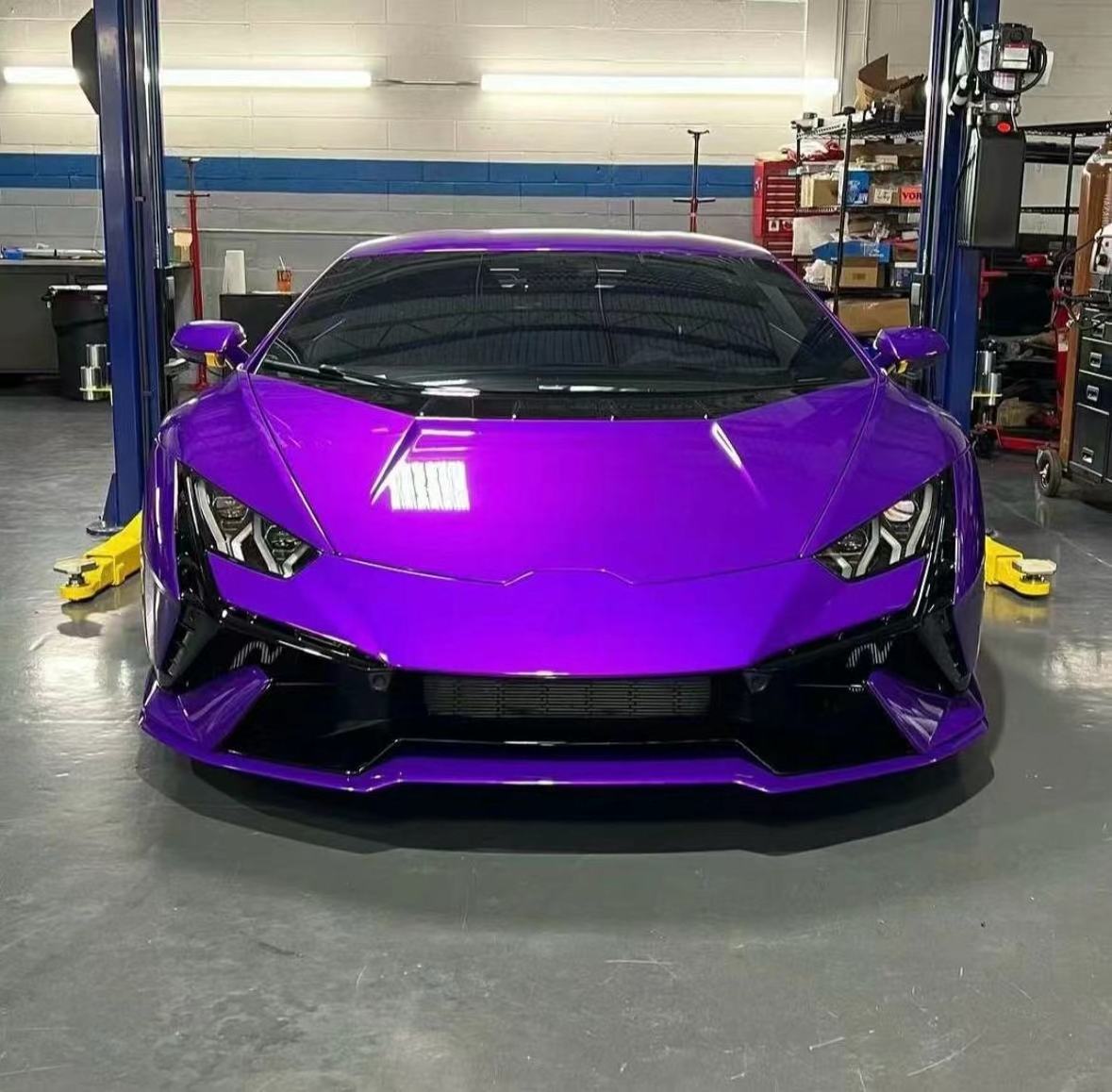 Tecnca Style Body Kit For Lamborghini Huracan Lp610 Lp580 Evo Carbon Fiber Front And Rear Bumper Diffuser Spoiler