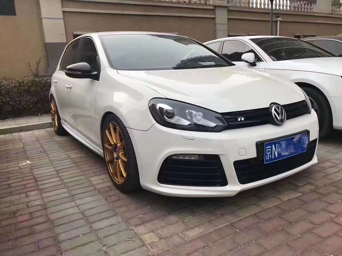 Auto Car Front Bumper Body Kits For Volkswagen golf 6 R20 body kit  Car Parts