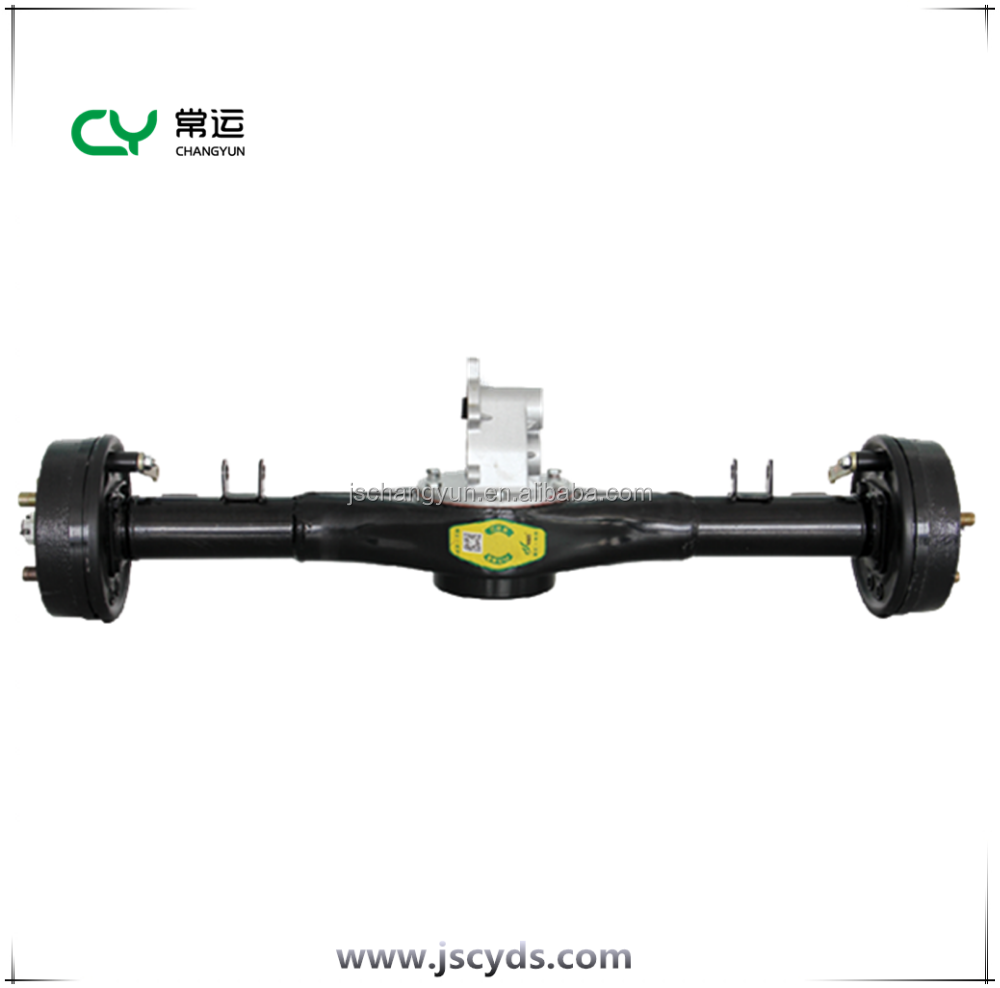 Rear axle for three wheel motorcycle/ tricycle