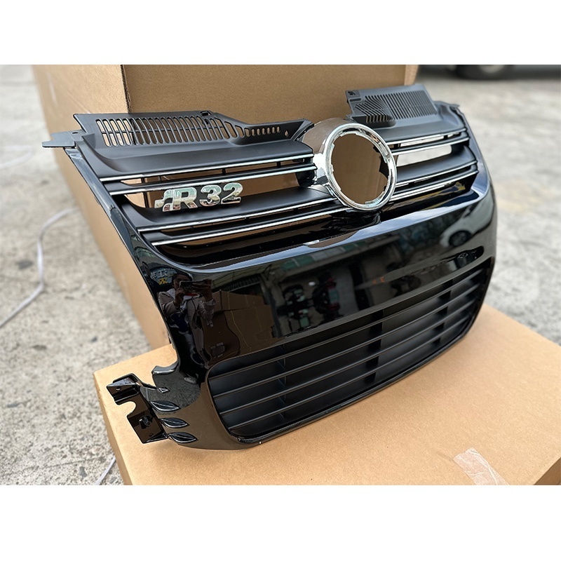 For Volkswagen Golf Mk5 Updated R32 Bumper Body Kits Intake Grille Vw Golf 5 R32 Front Bumper Vw Cc 2012 R Line Front Bumper