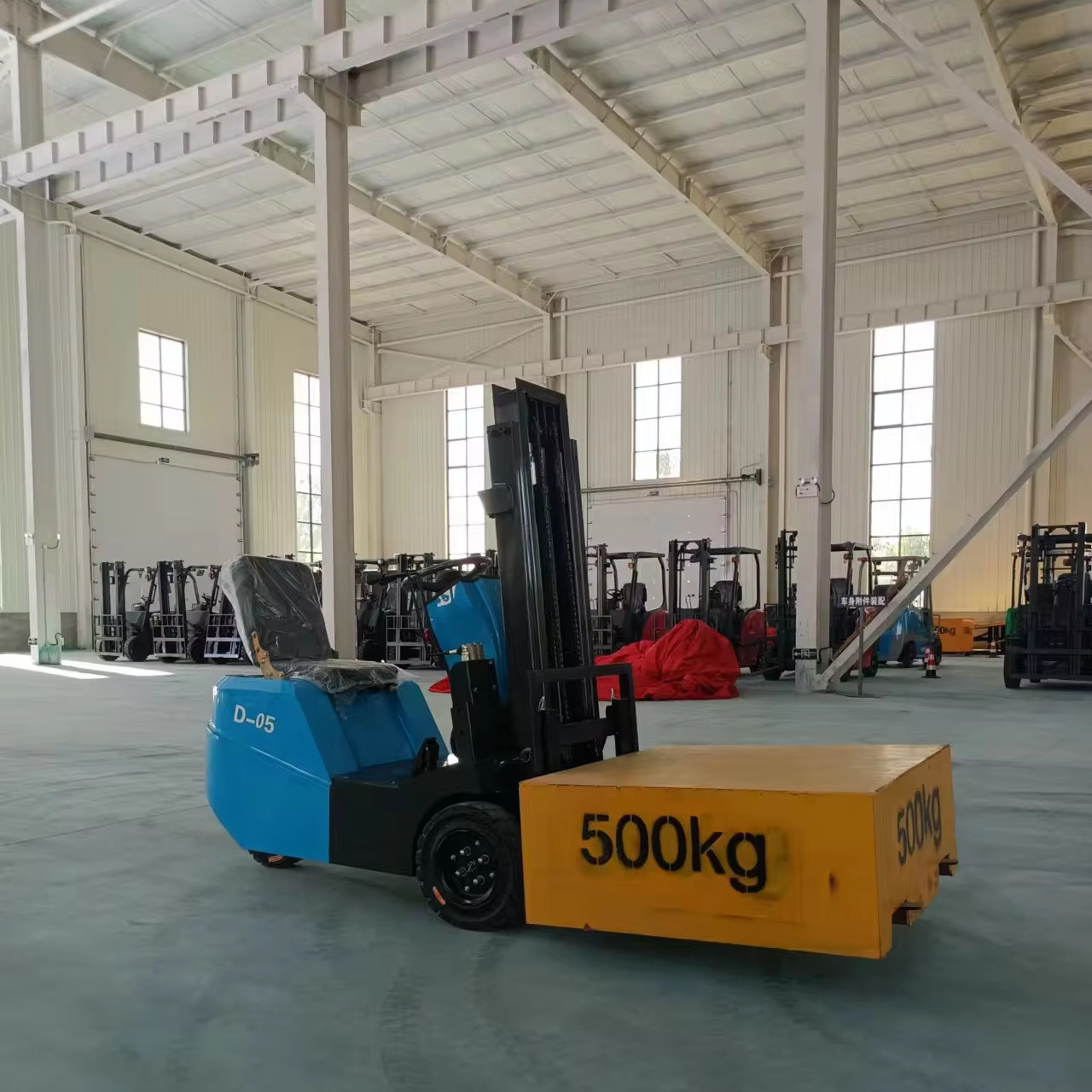 Hot sale Electric Forklift 0.5ton 2m mini electric forklift Battery Forklift