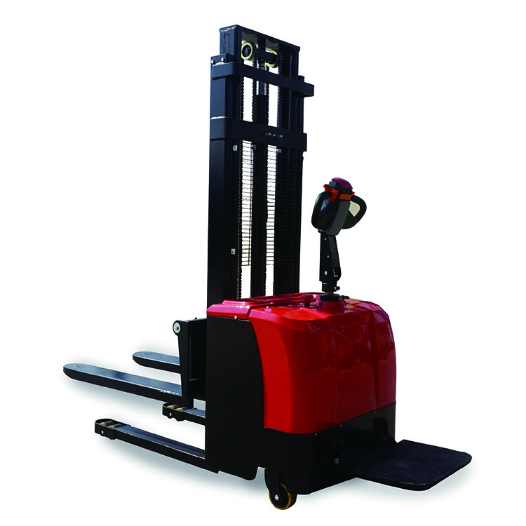 Hot selling full electric forklift truck Pallet carrier electric stacker 1.5 ton lifting height 1.6m 3m with CE