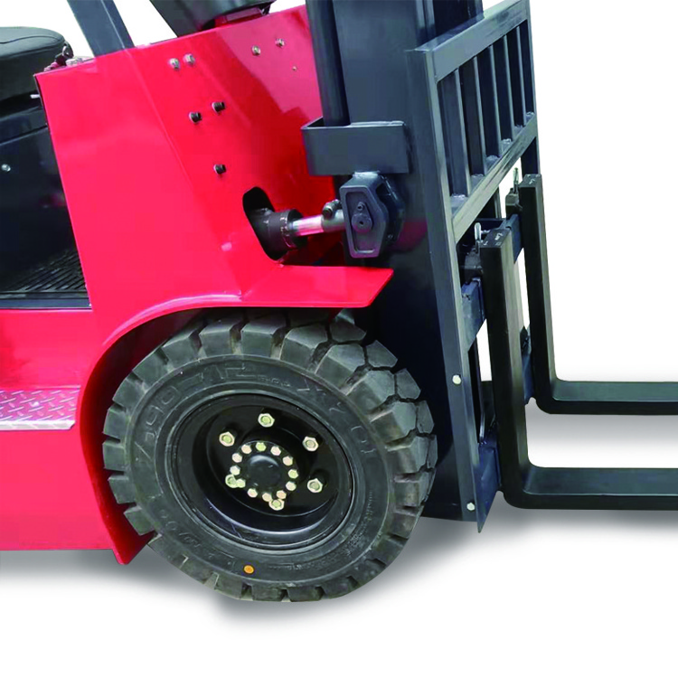 Chinese 3 ton four wheels  Electric forklift  battery 60 V battery operated forklift