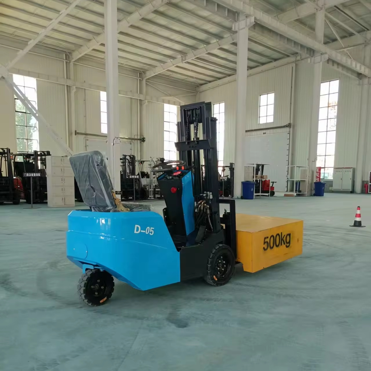 Hot sale Electric Forklift 0.5ton 2m mini electric forklift Battery Forklift