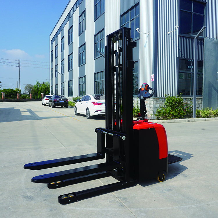 Hot selling full electric forklift truck Pallet carrier electric stacker 1.5 ton lifting height 1.6m 3m with CE