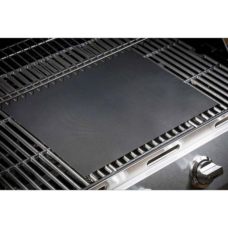 BBQ Accessories portable non stick ptfe barbecue grill mat for gas grills