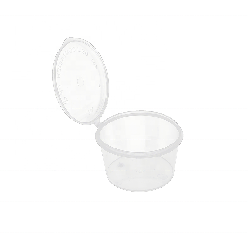 OEM 1OZ 2OZ 3OZ 4OZ PP Disposable Small Food Plastic Sealing Sauce Containers