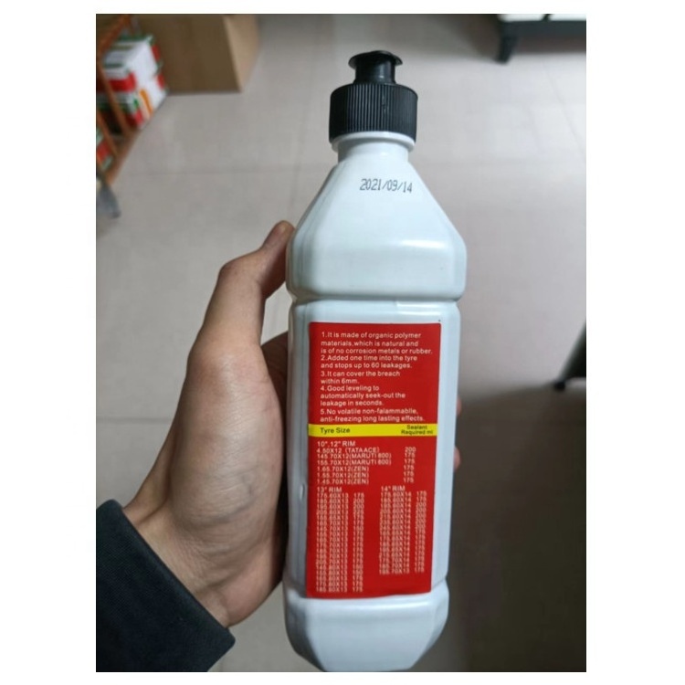 380ml 500ml 1000ml  emergency tire sealer Tire Sealant