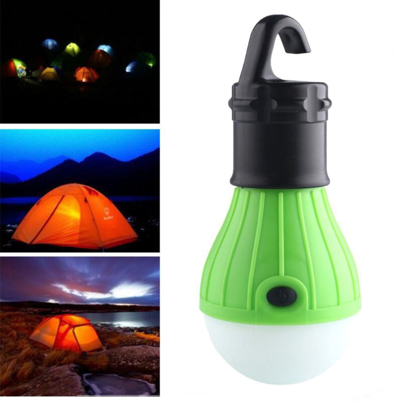 Hanging LED ABS Bulb Light Fishing Lantern Lamp 3 Mode Camping Tent Light for home Outdoor Accessories