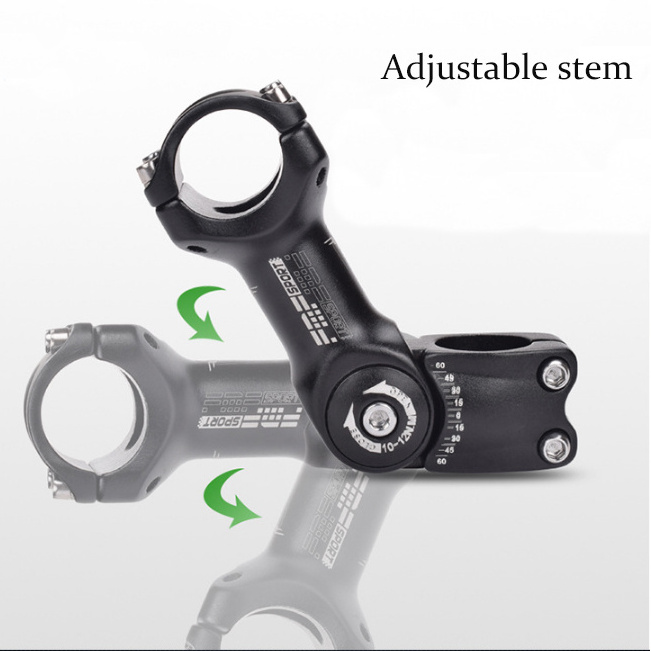 New trend 25.4mm/31.8mm*90mm/110/120mm MTB Mountain Bike Handlebar Regulator Bicycle Adjustable Stem