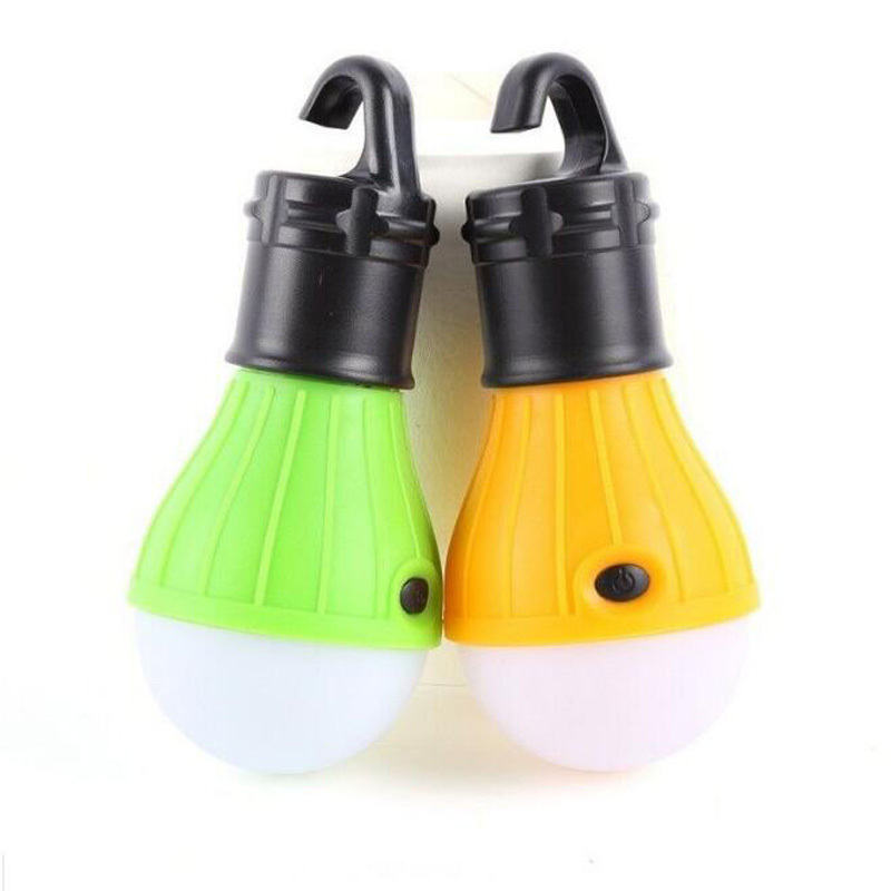 Hanging LED ABS Bulb Light Fishing Lantern Lamp 3 Mode Camping Tent Light for home Outdoor Accessories