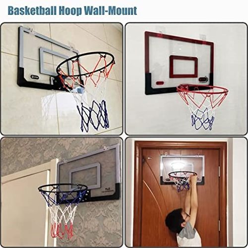 backboard backboard and rim with hanger on door  Hoop  Portable Indoor and Outdoor Basketball Training Kit