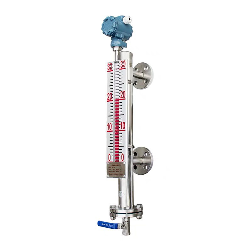 High Accuracy Side -mounted Magnetic Water Liquid Level Sensor / Transducer / Gauge / Meter / Transmitter