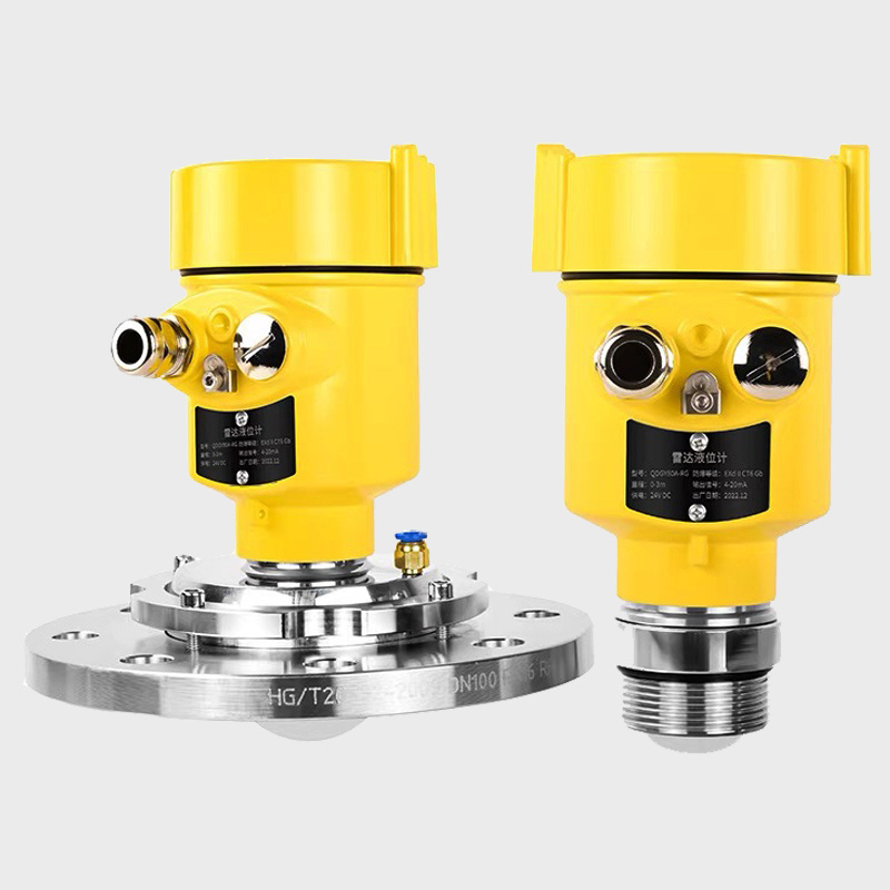 80 Ghz Radar Level Meter Level Measuring Tool Tank Liquid Water Monitoring Measurement Device Cement Silo Sensor Transmitter