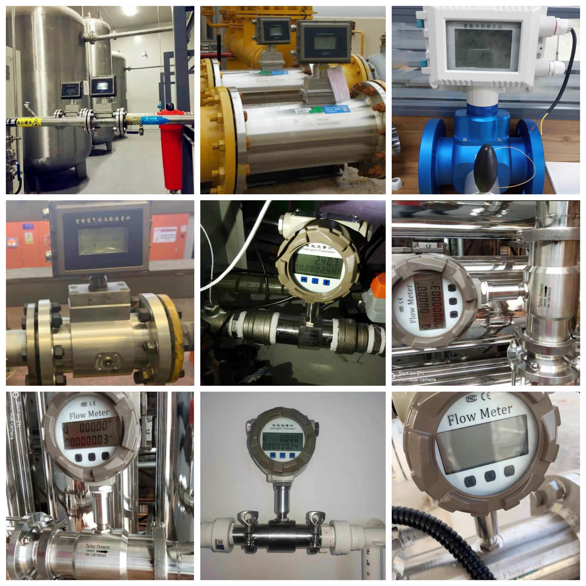 Flowmeter for Natural Gas,Fuel Gas,LPG gas turbine flow meter