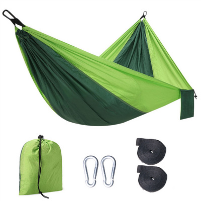 Portable Outdoor Camping/Hiking 260*140cm 210T Nylon Hammock Park Hammock Portatil Al Aire Libre 210T Nylon Hamaca Parque Hamaca