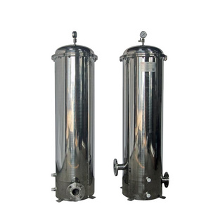 stainless steel 304 6bar 30inch Cartridge filter housings for drinking water