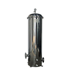 AISI 316 Stainless Steel Single Multi 5 micron  Cartridge Filter Housing for food industry