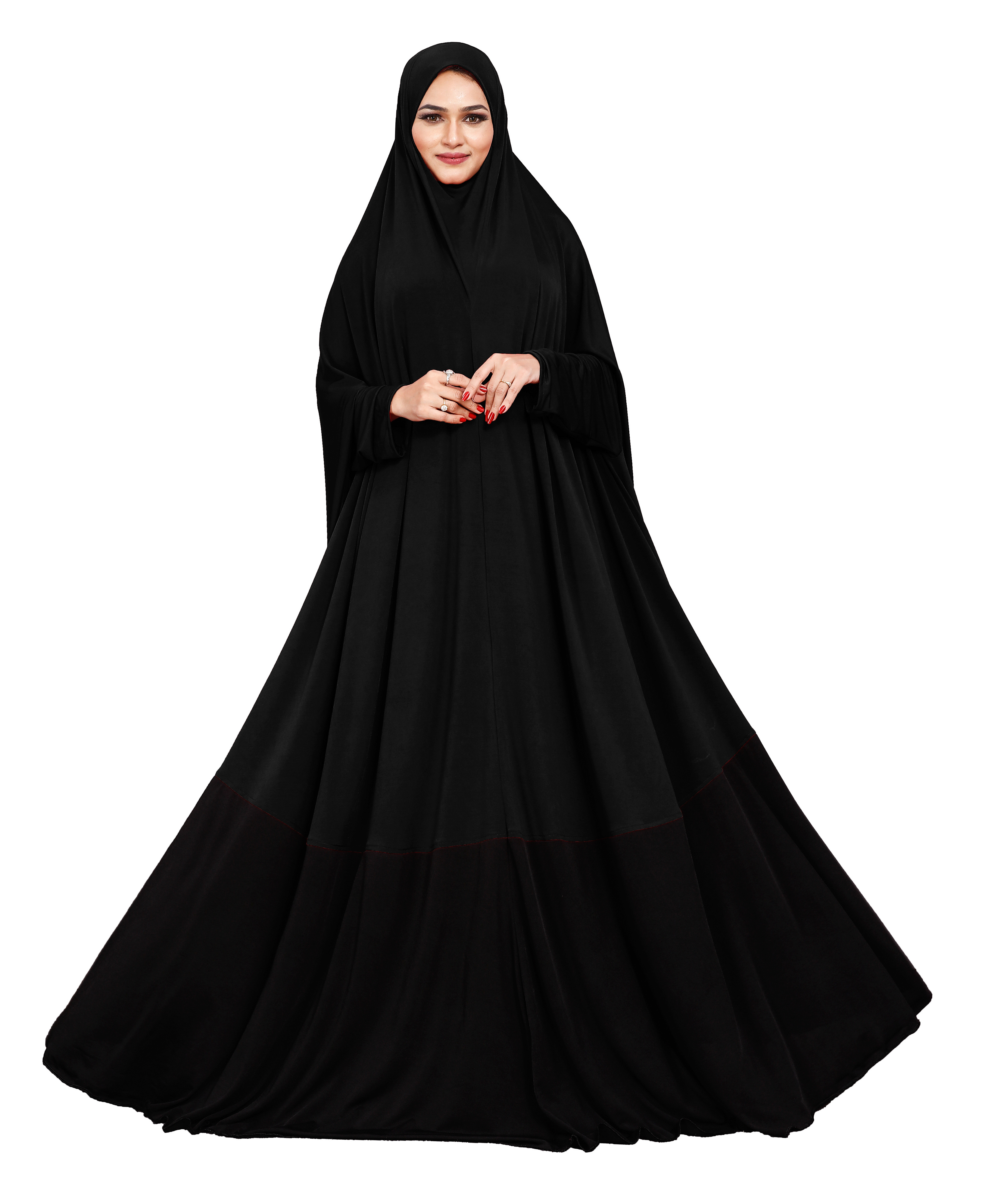 Umbrella Long Flairs Hosiery Lykra Women Abaya Burkha Burqa