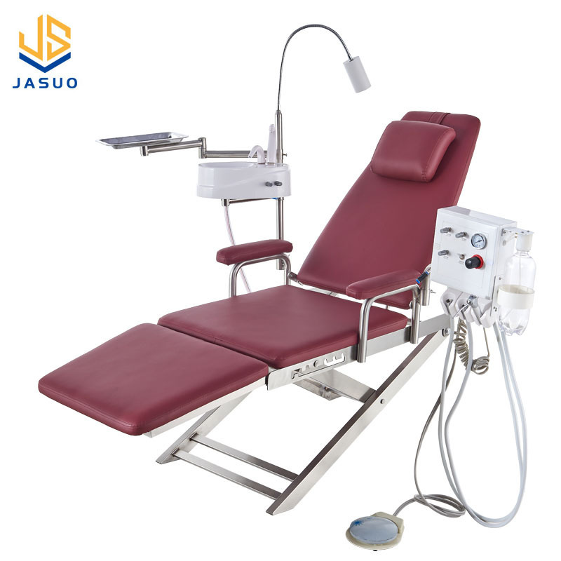 New Foldable Portable Spa Clinic Office Use Foldable Dental Chair Spares Teeth Whitening Portable Dental Chair