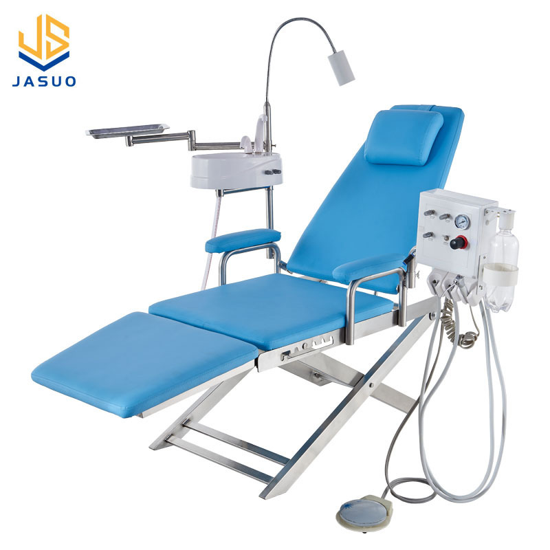 New Foldable Portable Spa Clinic Office Use Foldable Dental Chair Spares Teeth Whitening Portable Dental Chair