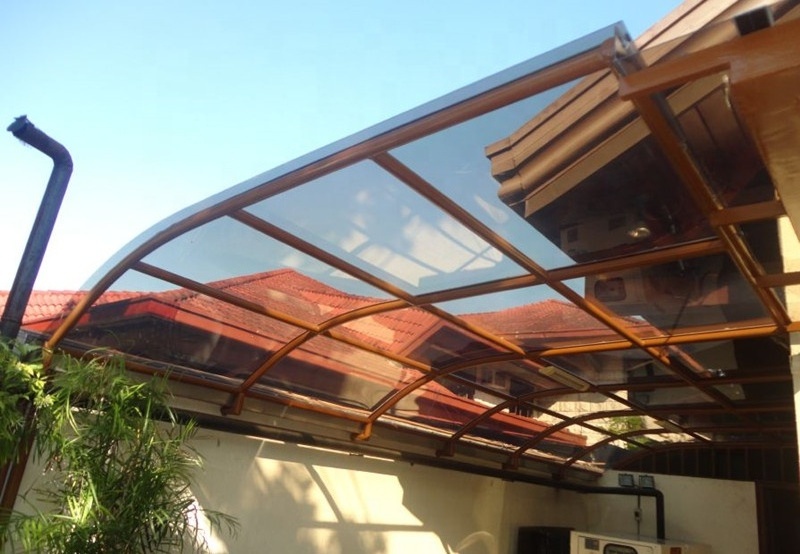 DESU manufacturer transparent roofing sheet 4x8 6mm 8mm 10mm clear polycarbonate roofs sheet cover skylights