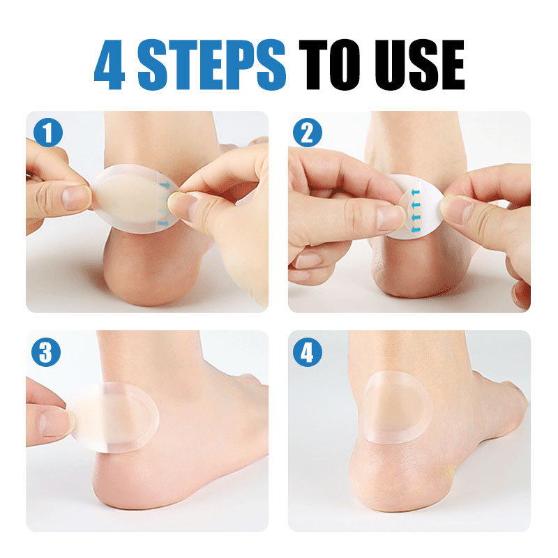 Hydrocolloidal stick heel patch Band-aid foot anti-wear foot blister wear protective foot dressing