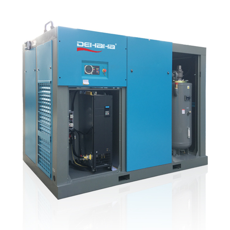 350HP 250kw Big Capacity Single Stage Fixed Speed Rotary Screw Air Compressors