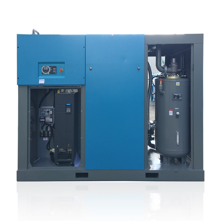 350HP 250kw Big Capacity Single Stage Fixed Speed Rotary Screw Air Compressors