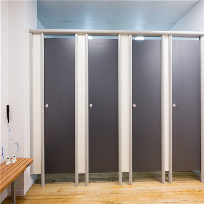 Hospital decorative laminate restroom  washroom  bathroom urninal cubicles HPL TOILET PARTITION with superior accessories