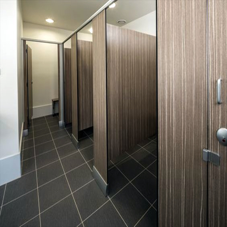 Brikley 12mm Phenolic Compact Laminate Toilet Partition for Bathroom Restroom