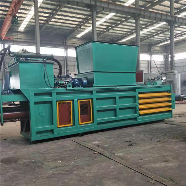 Horizontal hydraulic baler for metal bailing machine hydraulic compress baler hydraulic scrap metal baler waste