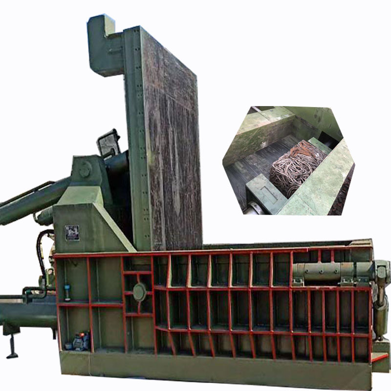 Industrial Popular hydraulic scrap metal baling press machine scrap metal compress baler machine