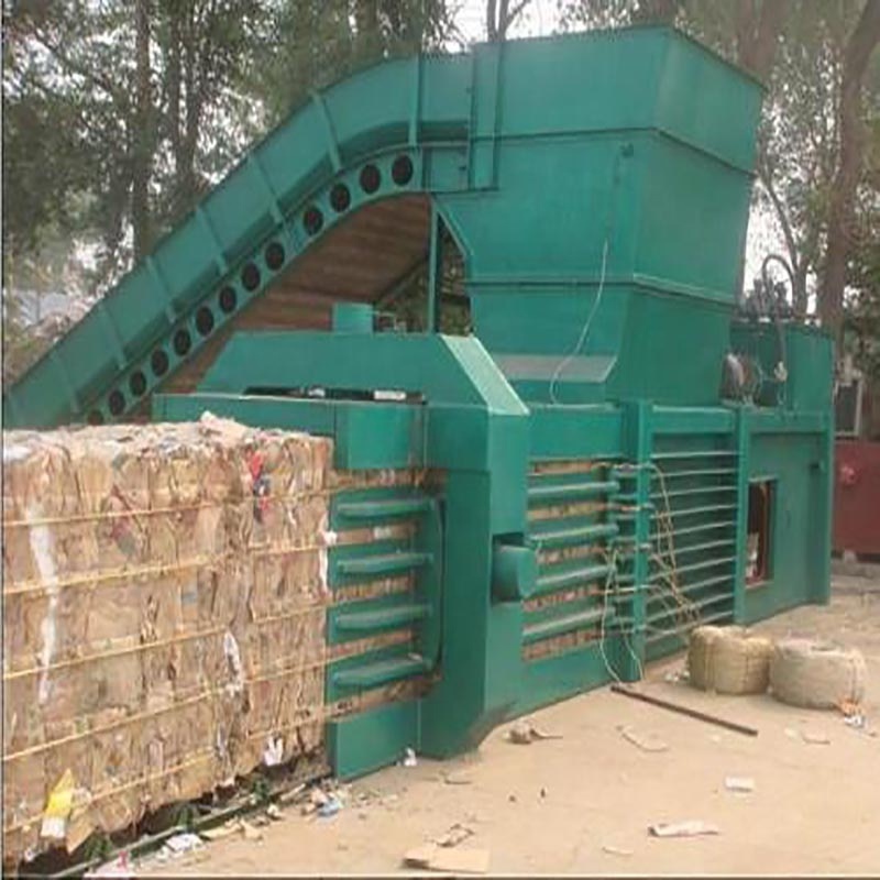 Horizontal hydraulic baler for metal bailing machine hydraulic compress baler hydraulic scrap metal baler waste