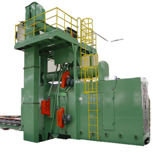 Steel plate shot blasting machine Through shot blasting machine Roller type shot blasting machine