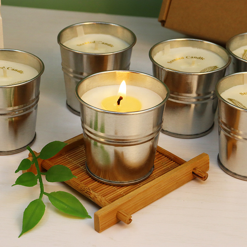 Small Tin Candles For Temples Burn For More Than 8 Hours China Factory Wholesale Cheap Price Little Candles