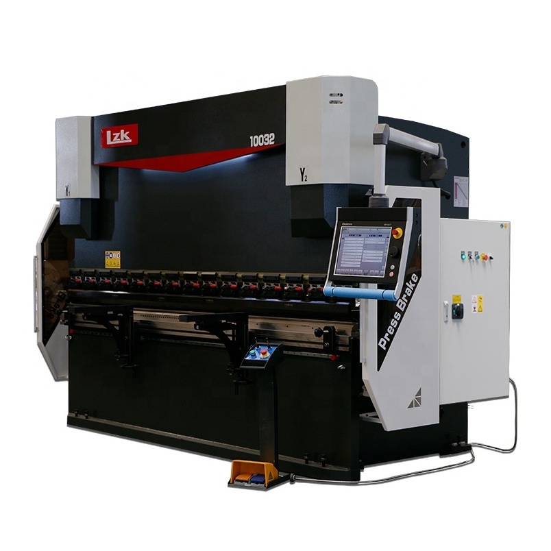 6+1Axis HPB-110T/3200 DA66T cnc press brake machine with laser bending angle indicator